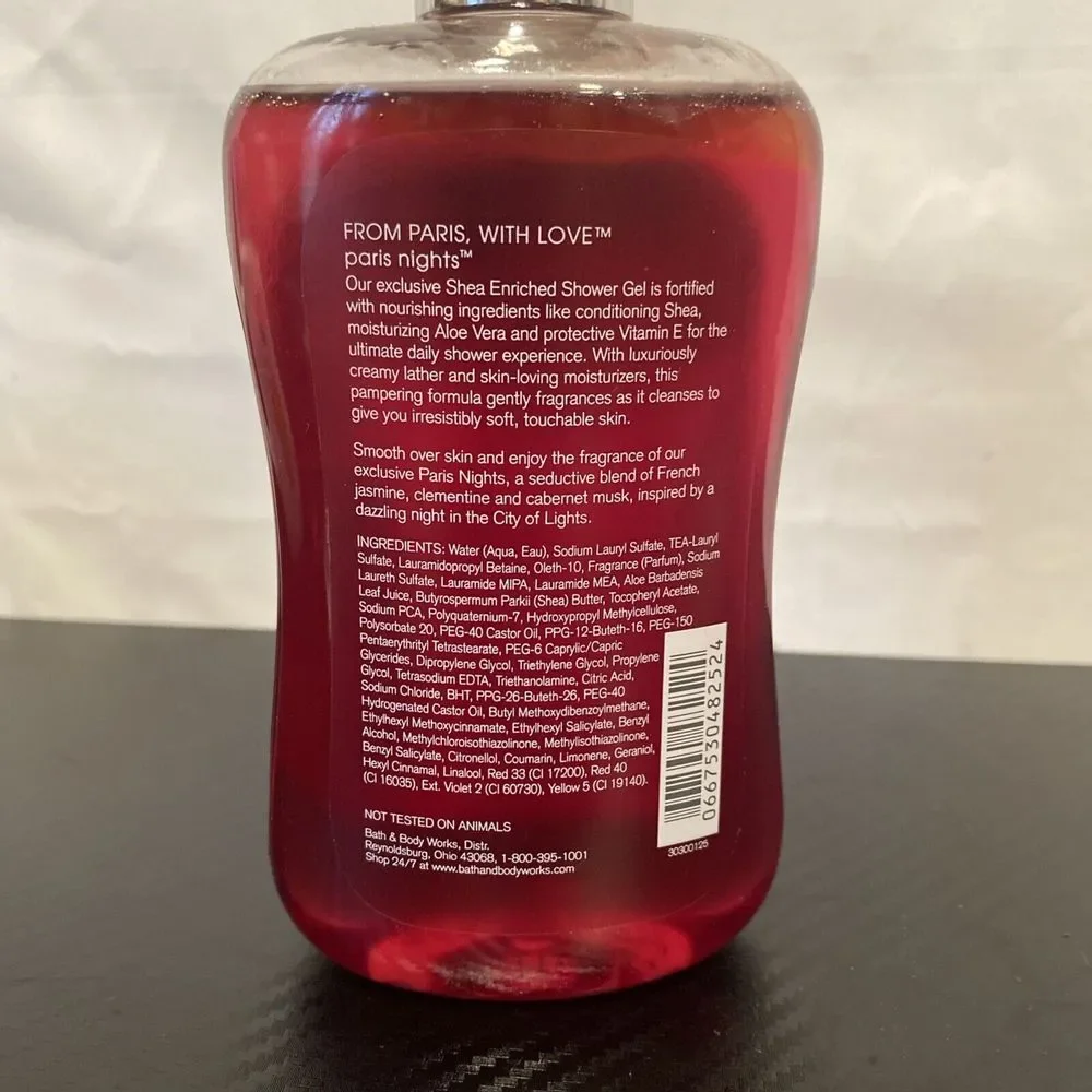 BATH & BODY WORKS PARIS NIGHTS SHOWER‎ GEL